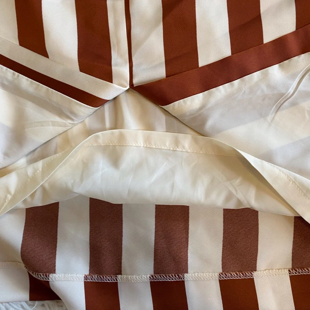 NWOT Midi Stripped Skirt - Picture 6 of 7